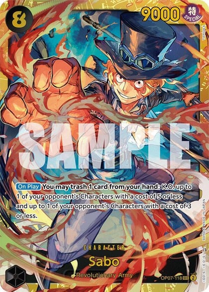 Sabo, 500 Years in the Future OP07-118