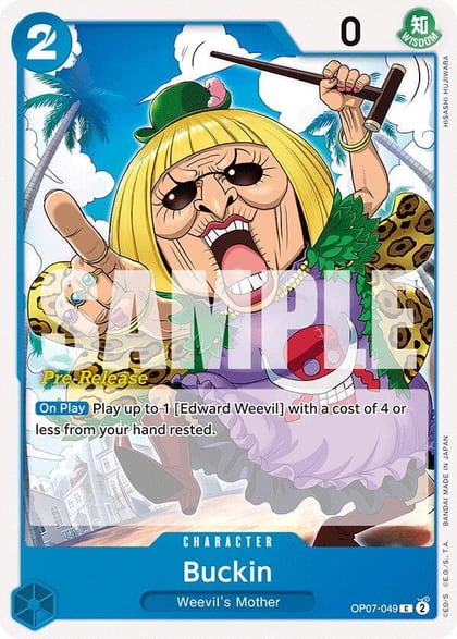 Buckin, 500 Years in the Future Pre-Release Cards OP07-049