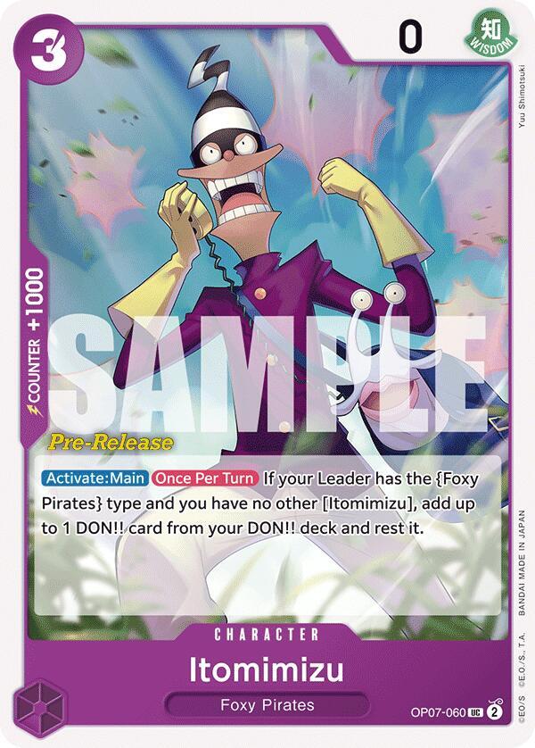 Itomimizu, 500 Years in the Future Pre-Release Cards OP07-060