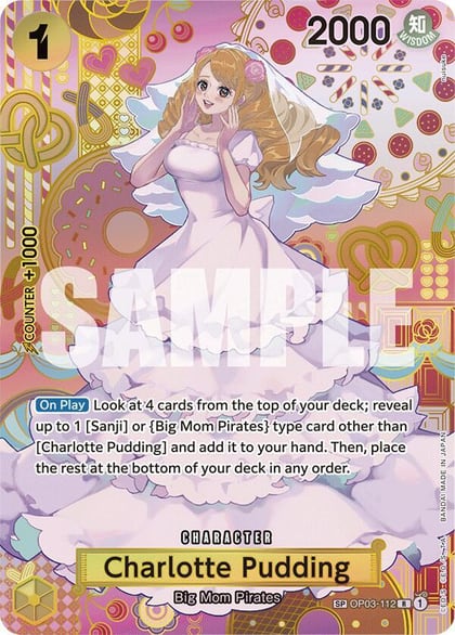 Charlotte Pudding (SP), Two Legends OP03-112