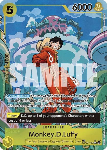 Monkey.D.Luffy (TR), Two Legends OP07-109