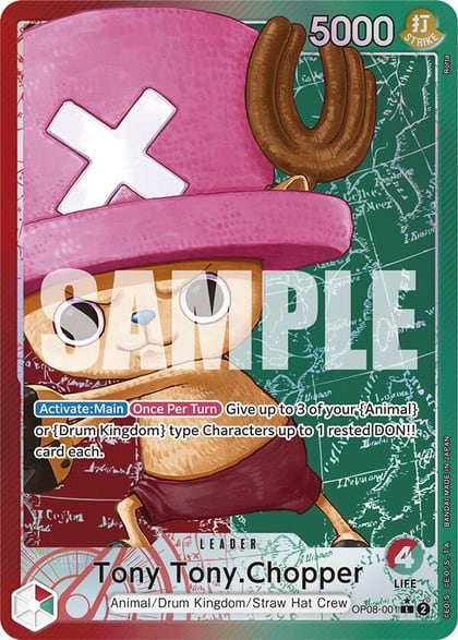 Tony Tony.Chopper (001) (Parallel), Two Legends OP08-001
