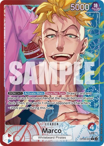 Marco (Parallel), Two Legends OP08-002