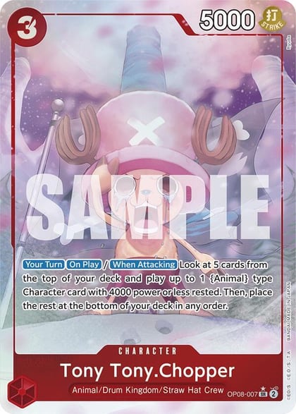 Tony Tony.Chopper (0070) (Parallel), Two Legends OP08-007