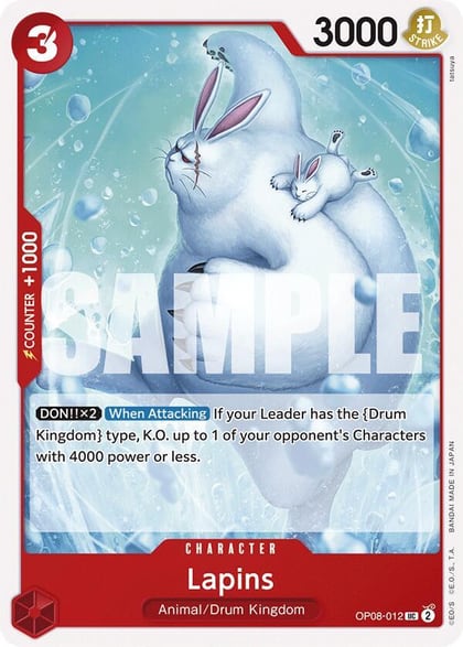 Lapins, Two Legends OP08-012