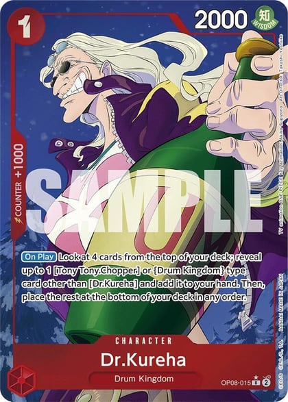 Dr.Kureha (Parallel), Two Legends OP08-015