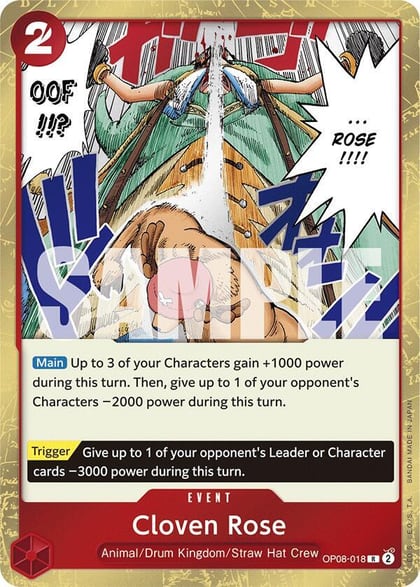 Cloven Rose, Two Legends OP08-018