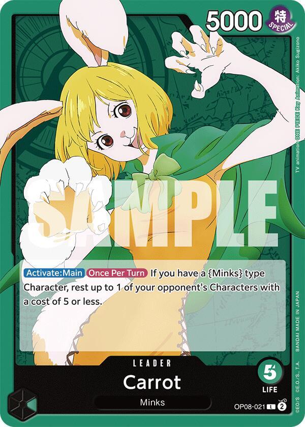 Carrot (021), Two Legends OP08-021