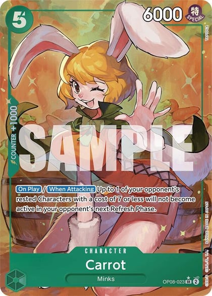 Carrot (023) (Parallel), Two Legends OP08-023