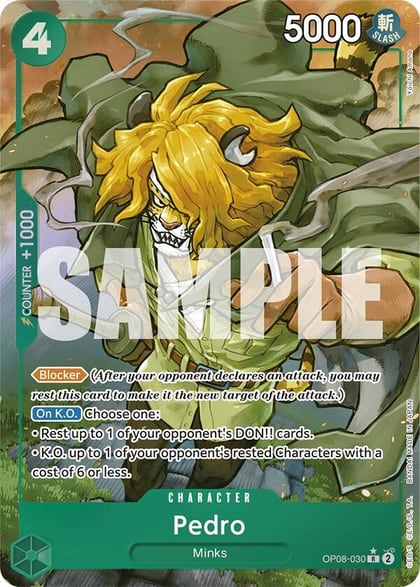 Pedro (Parallel), Two Legends OP08-030