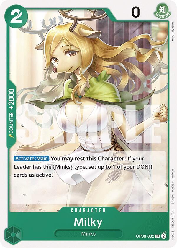 Milky, Two Legends OP08-032