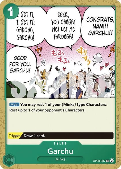 Garchu, Two Legends OP08-037