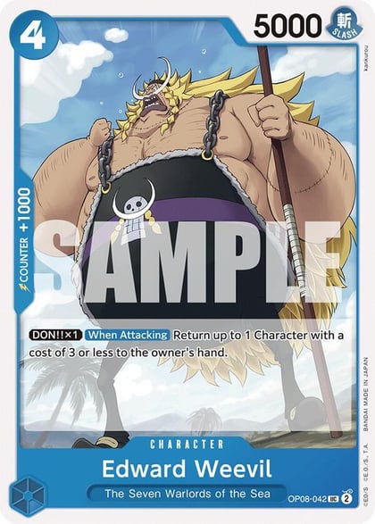 Edward Weevil, Two Legends OP08-042