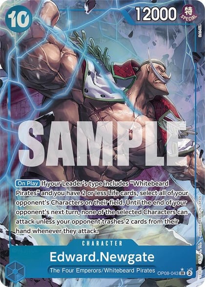 Edward.Newgate (Parallel), Two Legends OP08-043