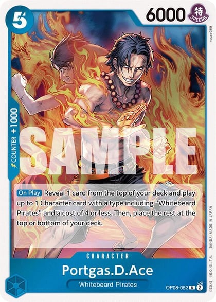 Portgas.D.Ace, Two Legends OP08-052