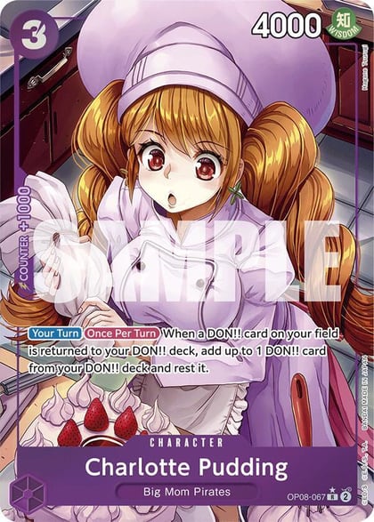 Charlotte Pudding (067) (Parallel), Two Legends OP08-067