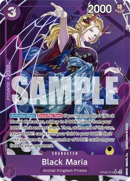 Black Maria (Parallel), Two Legends OP08-074