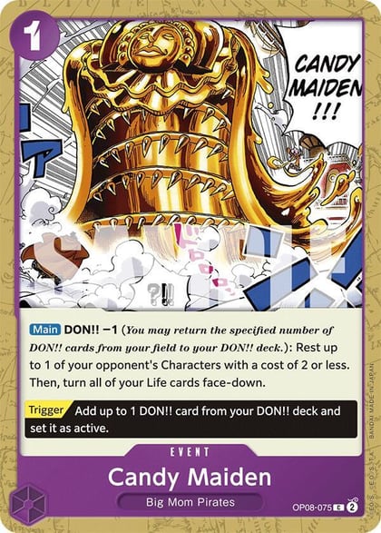 Candy Maiden, Two Legends OP08-075