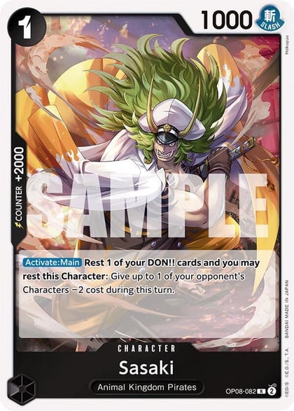 Sasaki, Two Legends OP08-082