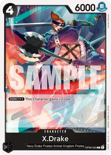 X.Drake, Two Legends OP08-093