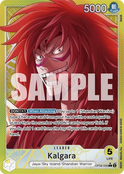 Kalgara (098) (Parallel), Two Legends OP08-098