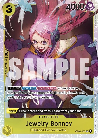 Jewelry Bonney, Two Legends OP08-105