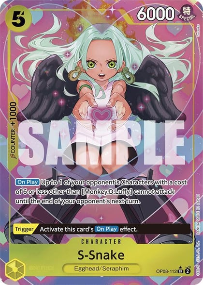 S-Snake (Parallel), Two Legends OP08-112