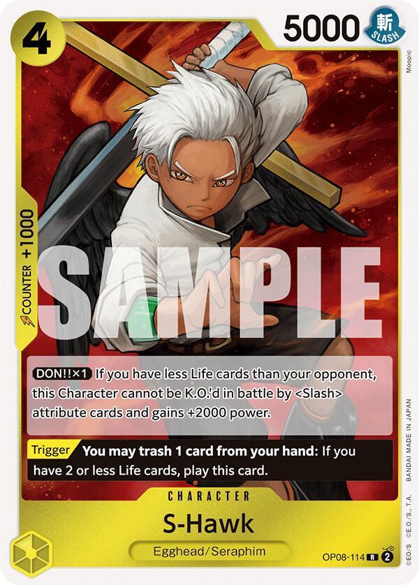 S-Hawk, Two Legends OP08-114