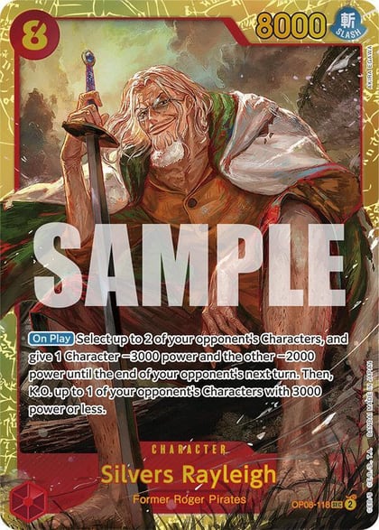 Silvers Rayleigh, Two Legends OP08-118