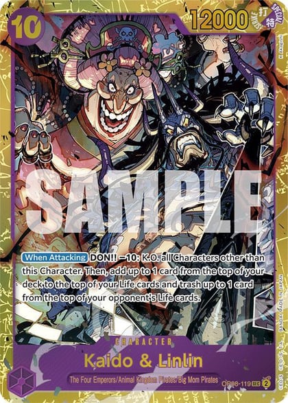 Kaido & Linlin, Two Legends OP08-119