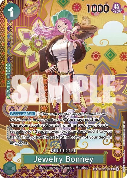 Jewelry Bonney (SP), Two Legends ST02-007