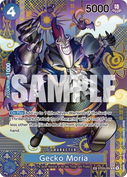 Gecko Moria (SP), Two Legends ST03-004