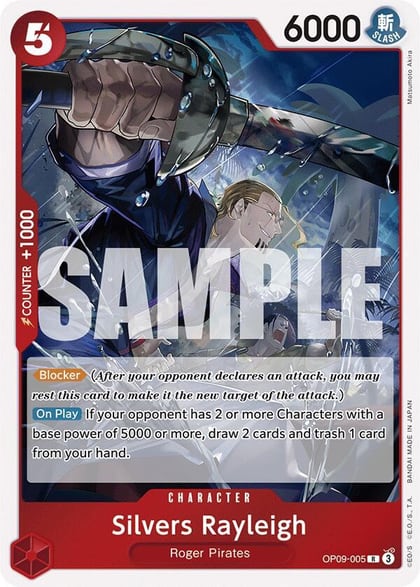 Silvers Rayleigh, Emperors in the New World OP09-005