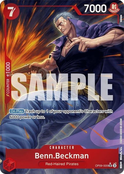 Benn.Beckman (Parallel), Emperors in the New World OP09-009