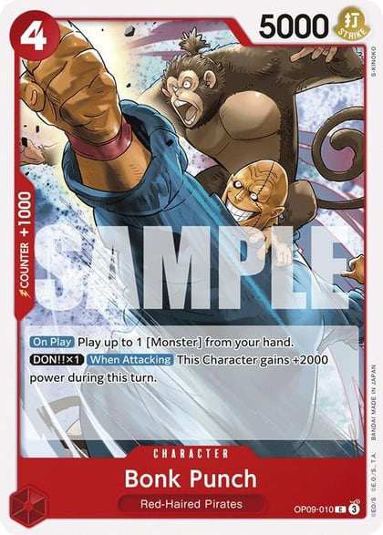 Bonk Punch, Emperors in the New World OP09-010