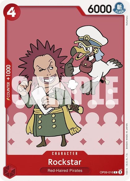 Rockstar, Emperors in the New World OP09-016