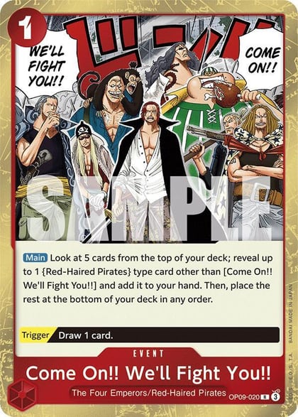 Come On!! We'll Fight You!!, Emperors in the New World OP09-020