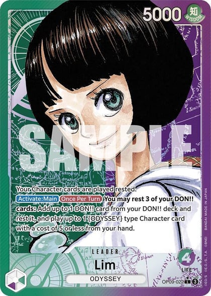Lim (022) (Parallel), Emperors in the New World OP09-022