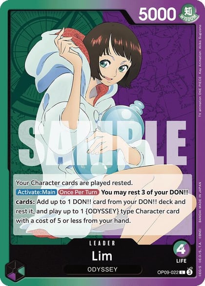 Lim (022), Emperors in the New World OP09-022