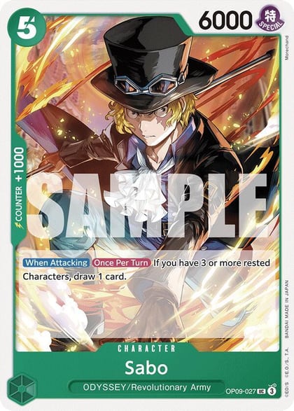 Sabo (027), Emperors in the New World OP09-027
