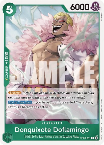 Donquixote Doflamingo, Emperors in the New World OP09-031
