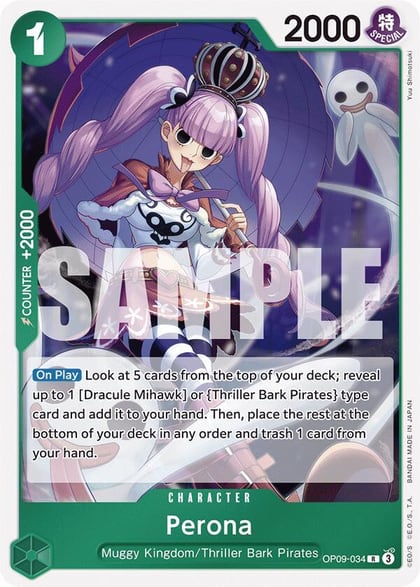 Perona, Emperors in the New World OP09-034