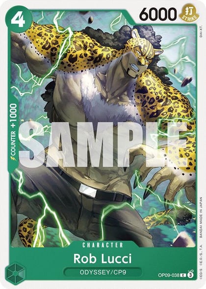 Rob Lucci (038), Emperors in the New World OP09-038
