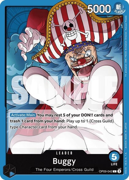 Buggy (042), Emperors in the New World OP09-042