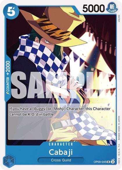 Cabaji, Emperors in the New World OP09-045