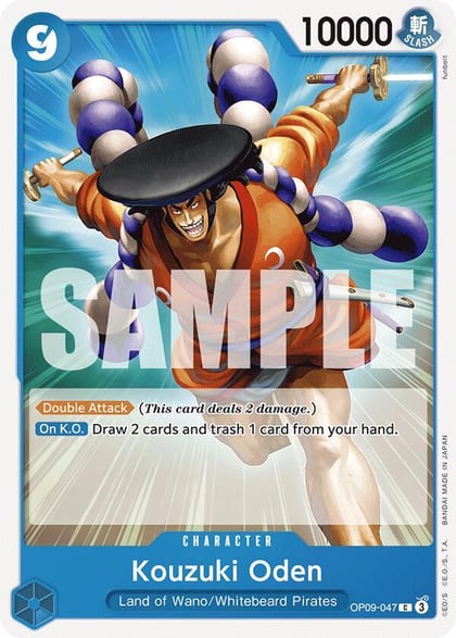 Kouzuki Oden, Emperors in the New World OP09-047