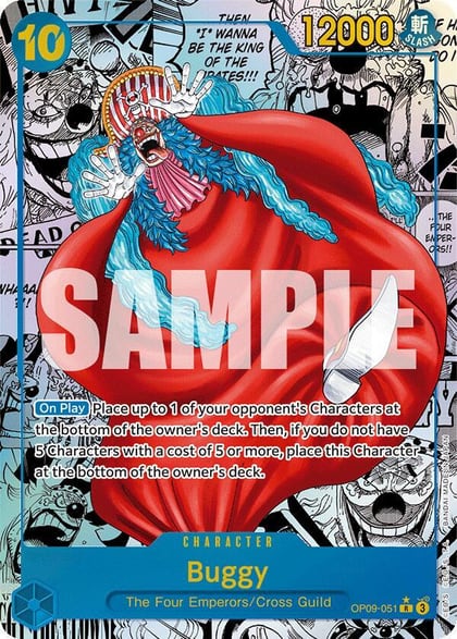 Buggy (051) (Manga), Emperors in the New World OP09-051