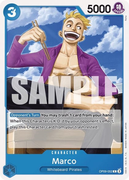 Marco, Emperors in the New World OP09-052