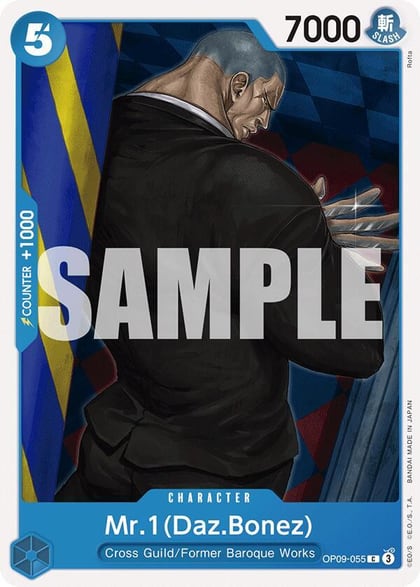 Mr.1(Daz.Bonez), Emperors in the New World OP09-055