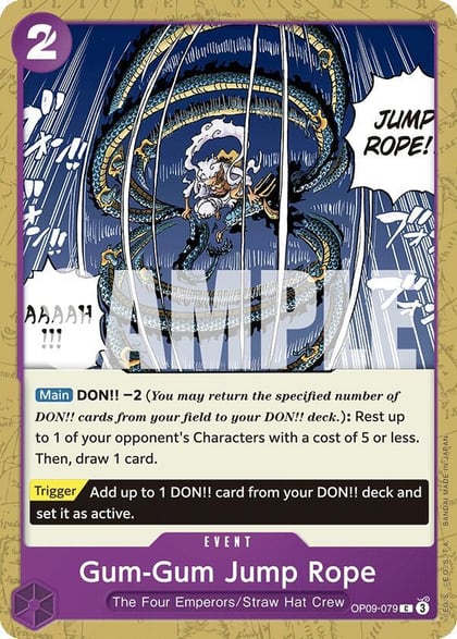 Gum-Gum Jump Rope, Emperors in the New World OP09-079